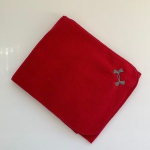 UnderArmour Berry Red Fleece Scarf